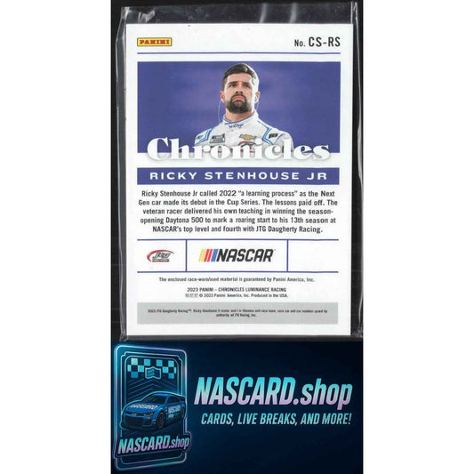 2023 Panini Chronicles Ricky Stenhouse Jr. Chronicles Swatches Sherwin Williams