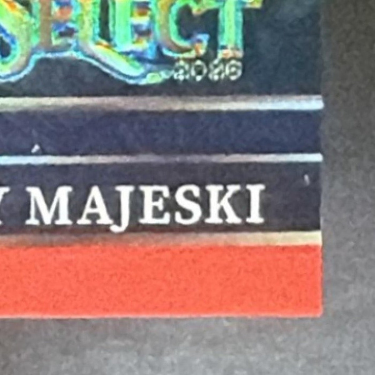 2026 Panini Select NASCAR Ty Majeski #7 Sparks Red Prizms /99