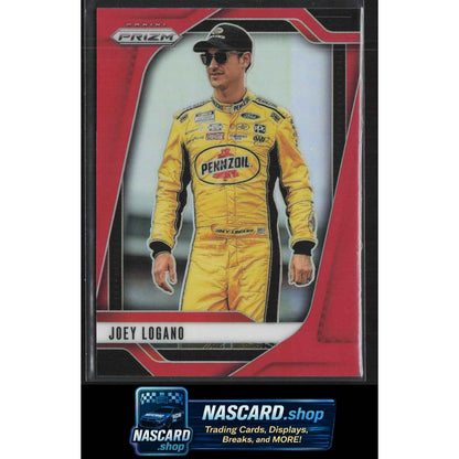 2025 Panini Prizm #68 Joey Logano Red #/249