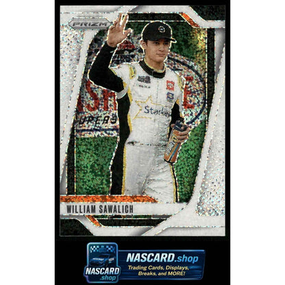 2025 Panini Prizm #64 William Sawalich White Sparkle