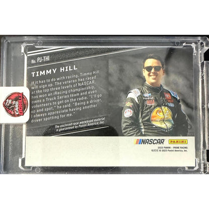 2023 Panini Prime Timmy Hill Prime Jumbo Facebook Twitter #1/1