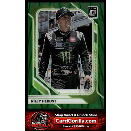 2026 Donruss #68 Riley Herbst Optic Green Swirl #/7