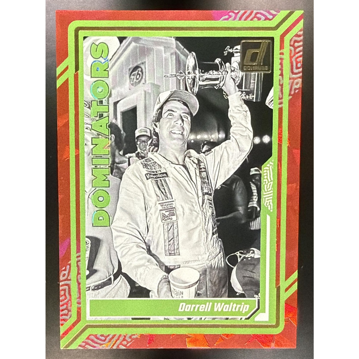 2024 Panini Donruss Darrell Waltrip #3 Dominators Red Ice /149