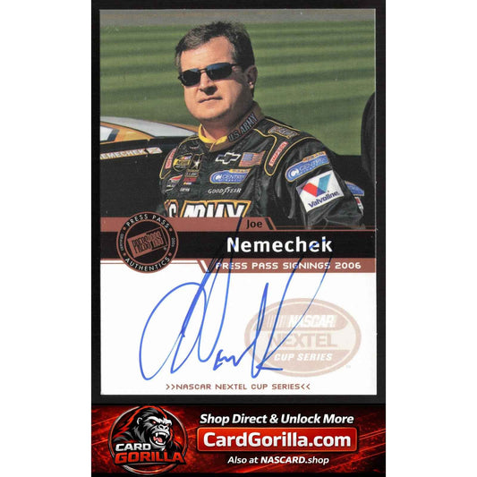 2006 Press Pass #NNO Joe Nemechek Signings