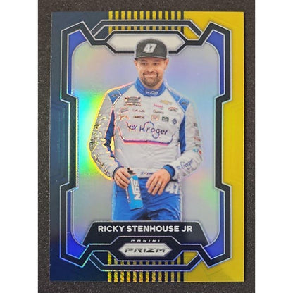 2024 Panini Prizm Ricky Stenhouse Jr #23 Black Gold Prizms 3/5
