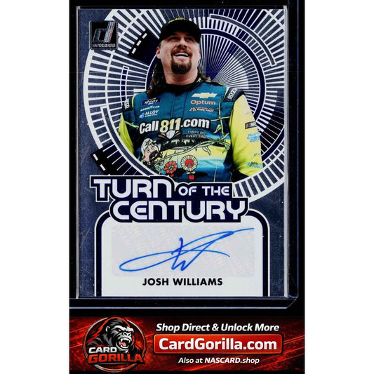 2026 Donruss #TCS-JWS Josh Williams Turn Of The Century Signatures