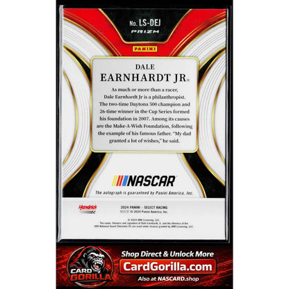 2024 Panini Select #LS-DEJ Dale Earnhardt Jr Legendary Signatures