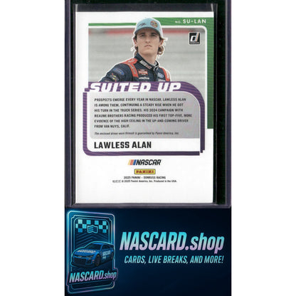 2025 Donruss #SU-LAN Lawless Alan Suited Up Swatches - NASCARD.shop