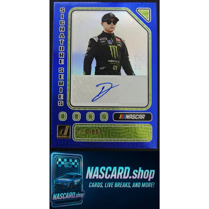 2024 Donruss #SS-TG Ty Gibbs Signature Series Blue #/25