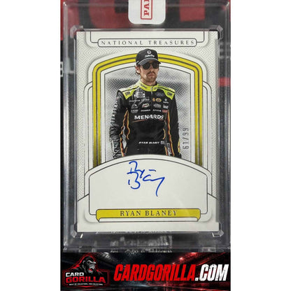 2025 Panini National Treasures #S-RBY Ryan Blaney Signatures #/99