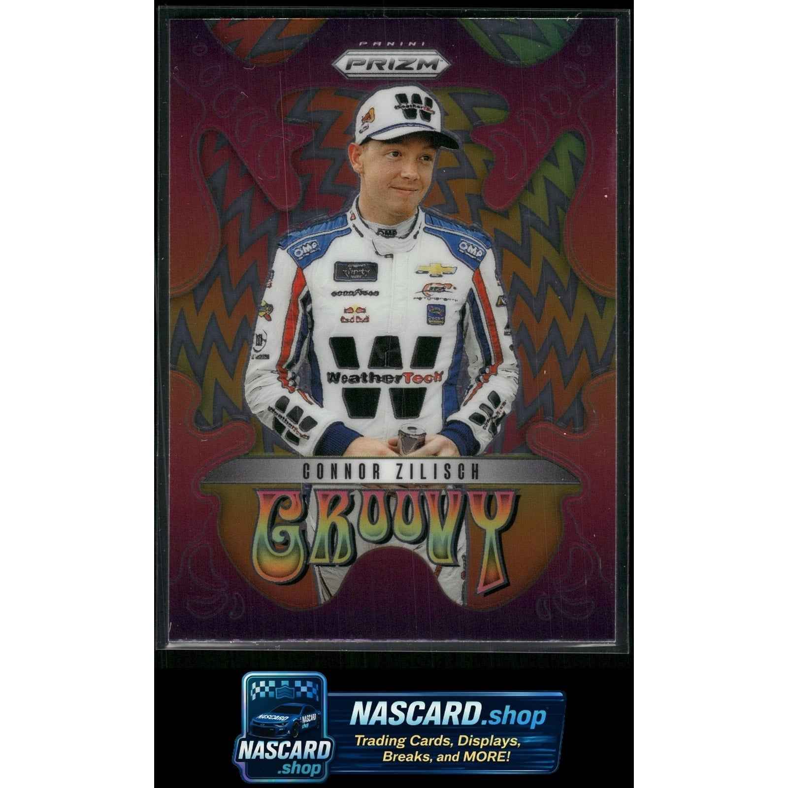 2025 Panini Prizm #12 Connor Zilisch Groovy