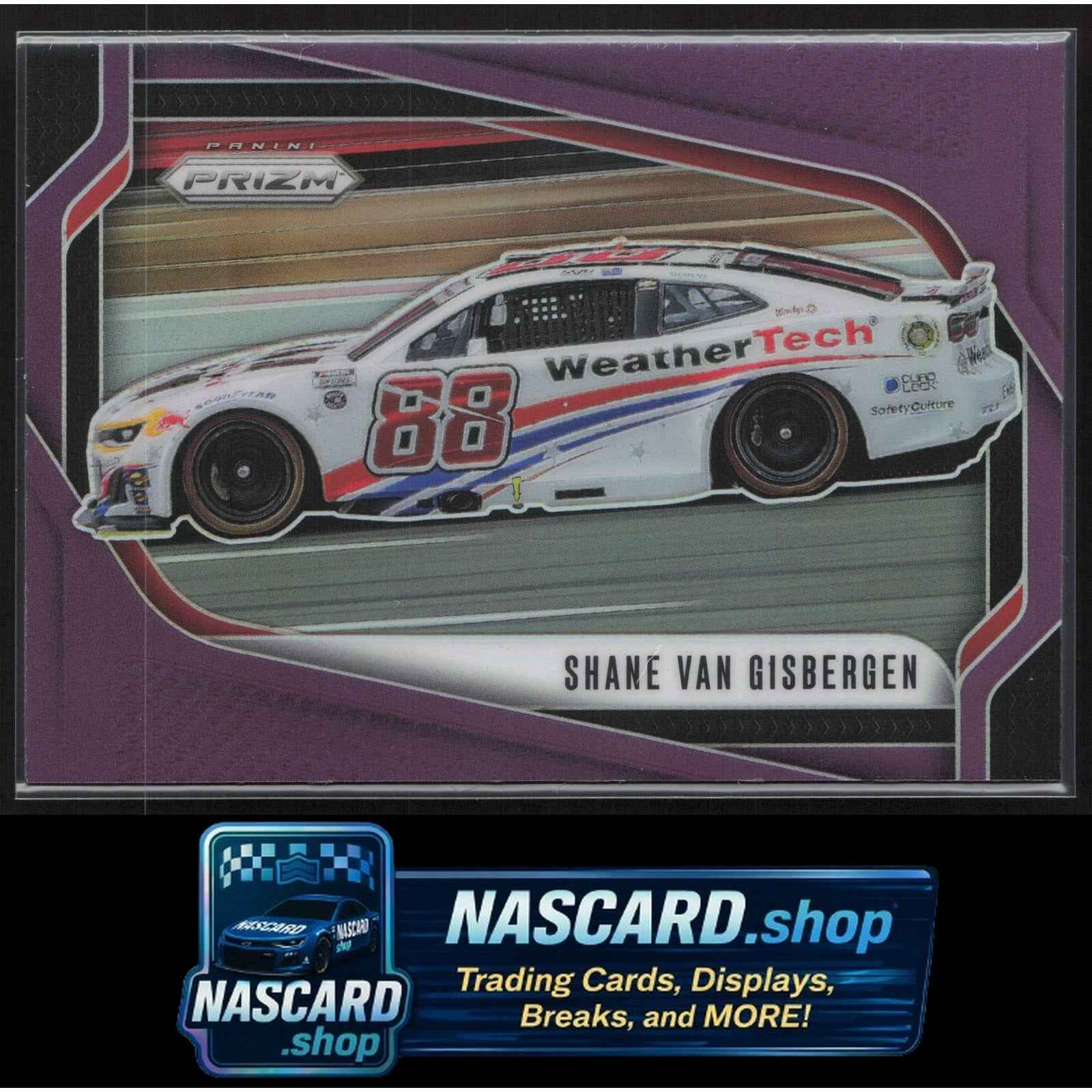 2025 Panini Prizm Rides #126 Shane Van Gisbergen Purple #/99