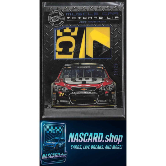 2013 Press Pass Redline #MCM-JG Jeff Gordon Muscle Car Memorabilia - Silver #/25