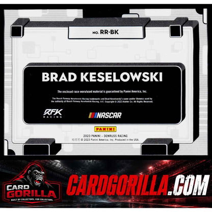 2023 Donruss #RR-BK Brad Keselowski Race Day Relics