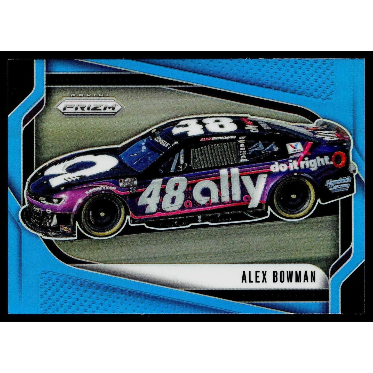 2025 Panini Prizm #137 Alex Bowman Carolina Blue #/49