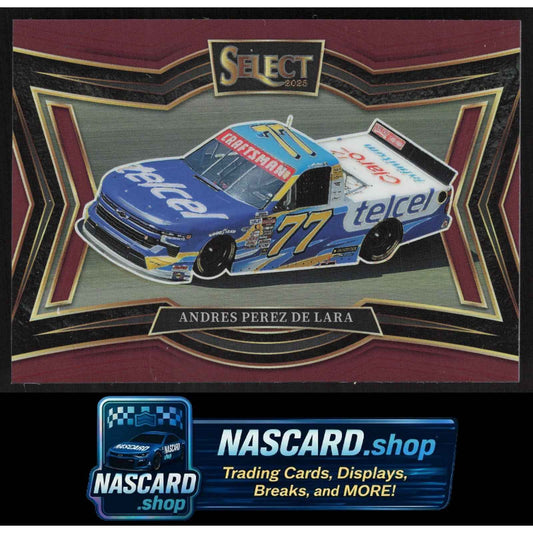 2025 Panini Select #153 Andres Perez De Lara Purple Prizms #/85