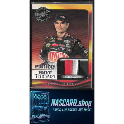 2013 Press Pass Ignite #HT-JG2 Jeff Gordon Hot Threads Silver