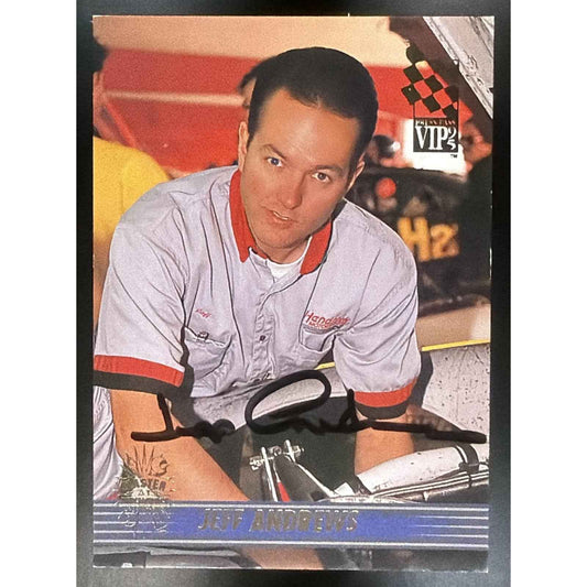 1996 Press Pass VIP Jeff Andrews #NNO Auto