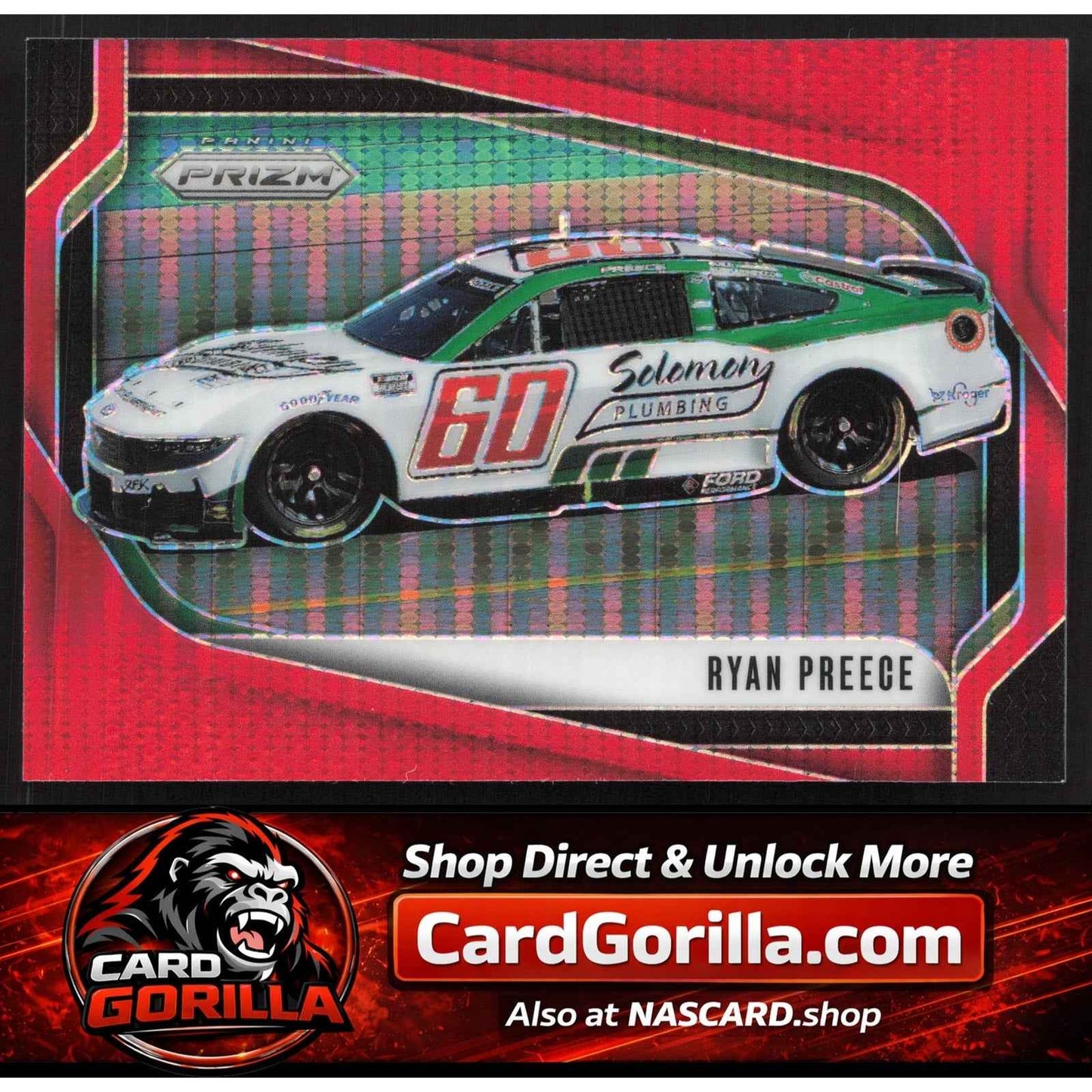 2025 Panini Prizm #149 Ryan Preece Red Pulsar #/199
