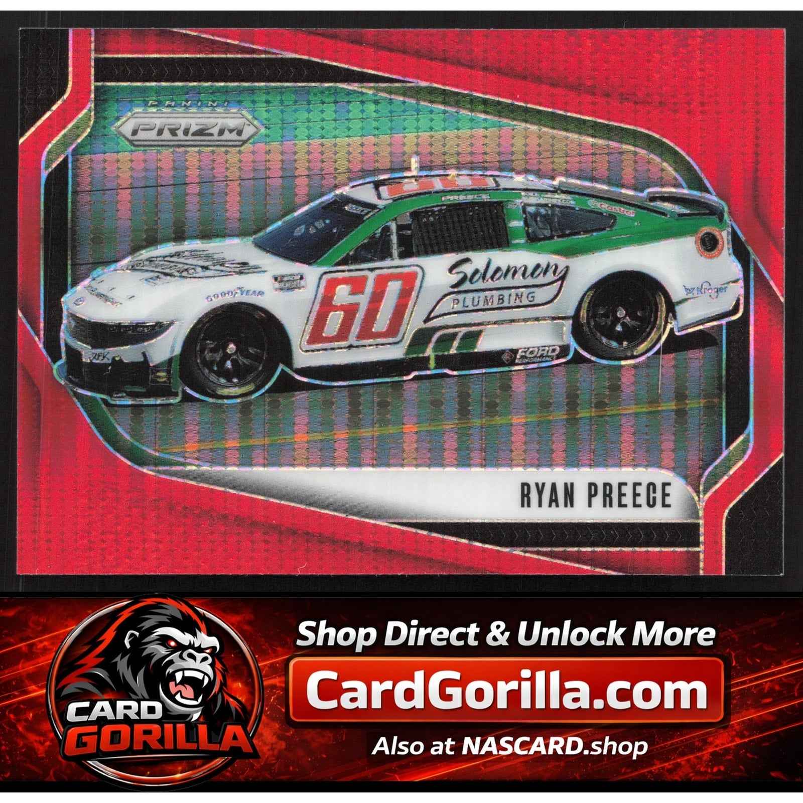 2025 Panini Prizm #149 Ryan Preece Red Pulsar #/199