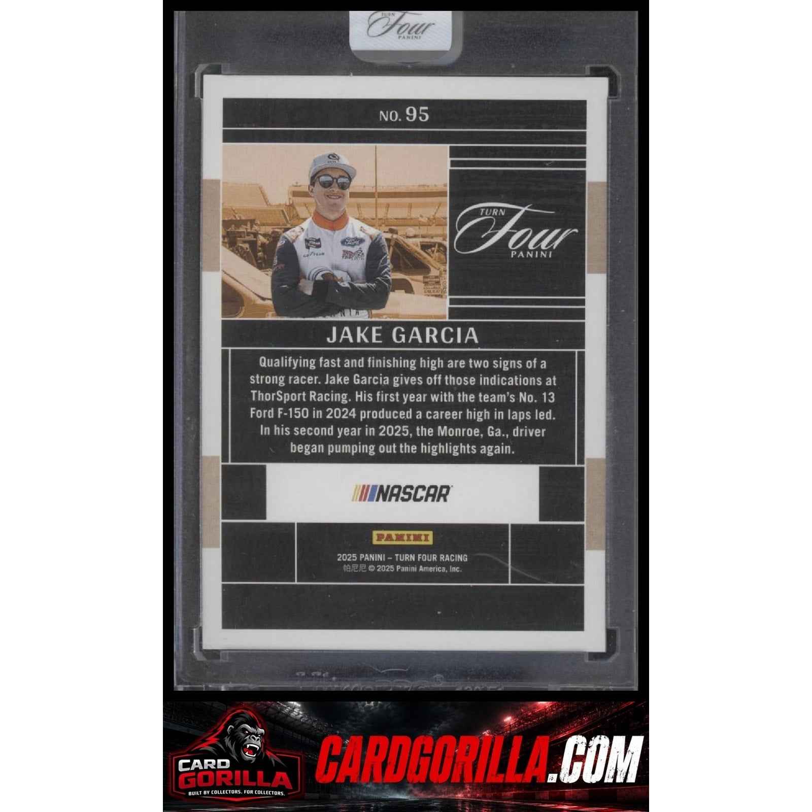 2025 Panini Turn Four #95 Jake Garcia #/75