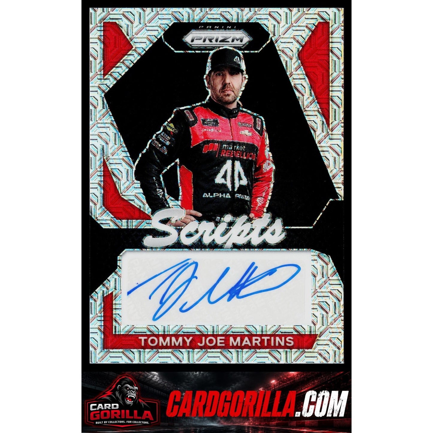 2024 Panini Prizm #S-TJM Tommy Joe Martins Scripts Mojo #/25