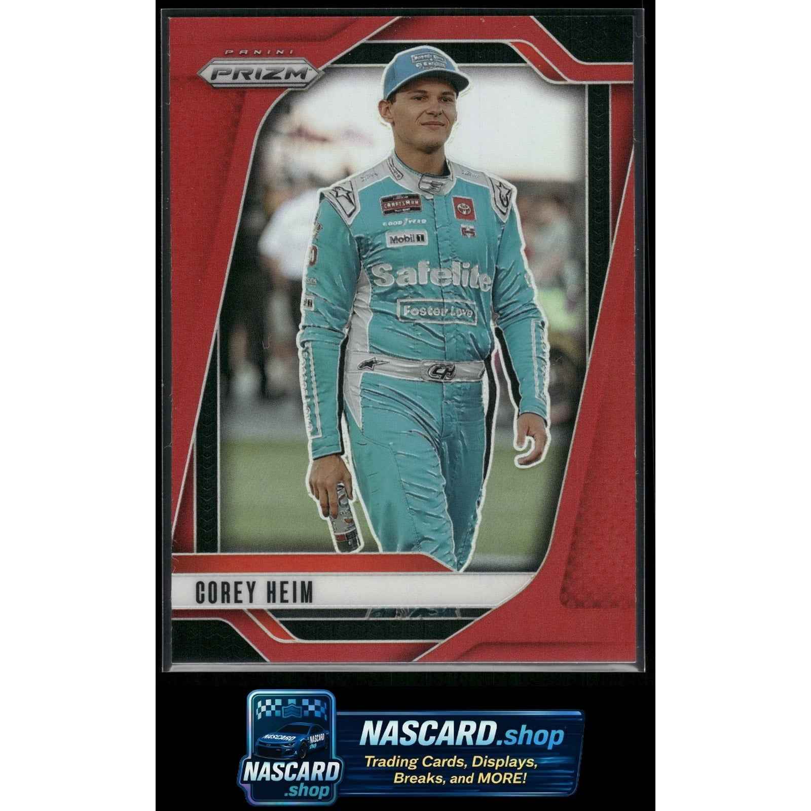 2025 Panini Prizm #86 Corey Heim Red #/249