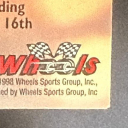 1998 Wheels High Gear Dale Earnhardt #TT5 Top Tier