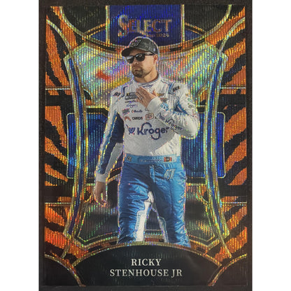 2024 Panini Select Nascar Ricky Stenhouse Jr #212 Tiger Prizms Trackside