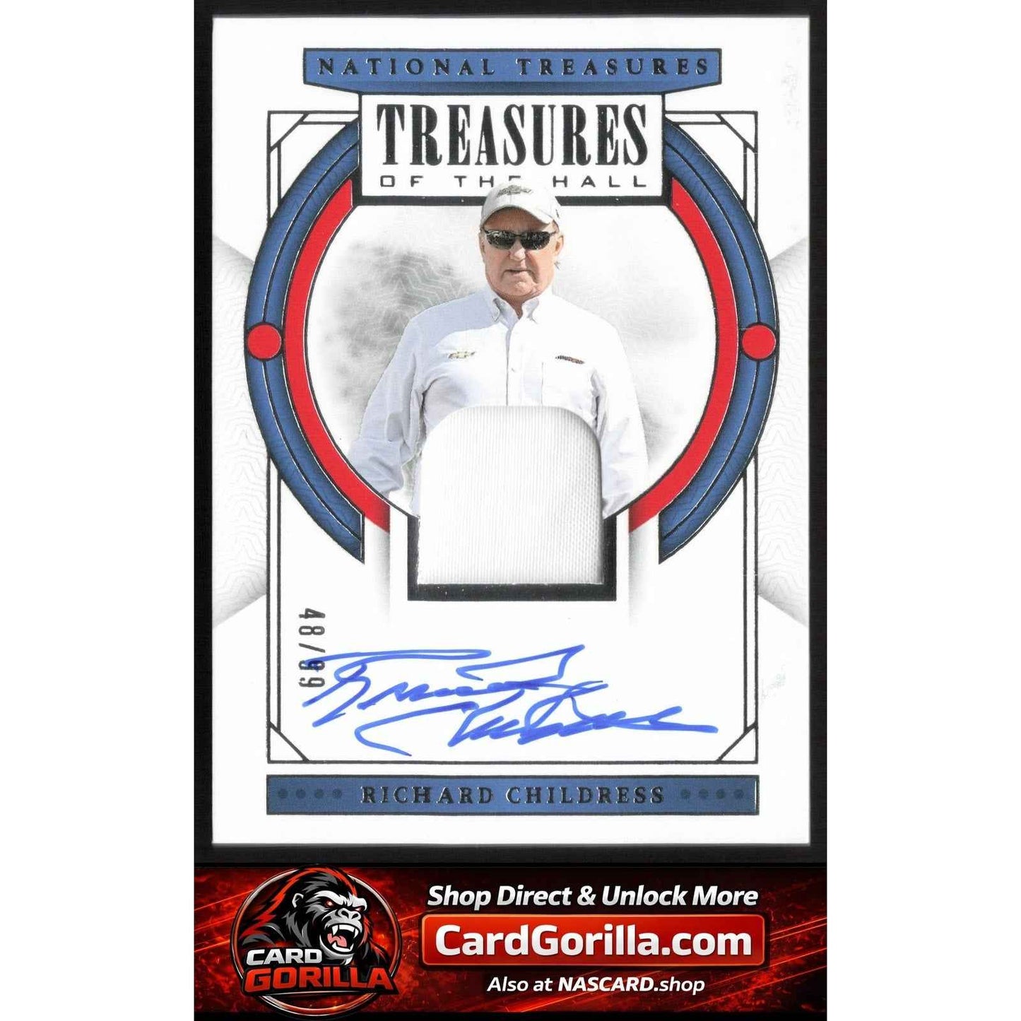 2024 Panini National Treasures Richard Childress Treasures of the Hall #/99