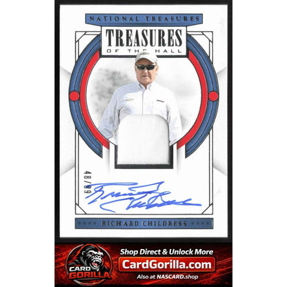 2024 Panini National Treasures Richard Childress Treasures of the Hall #/99