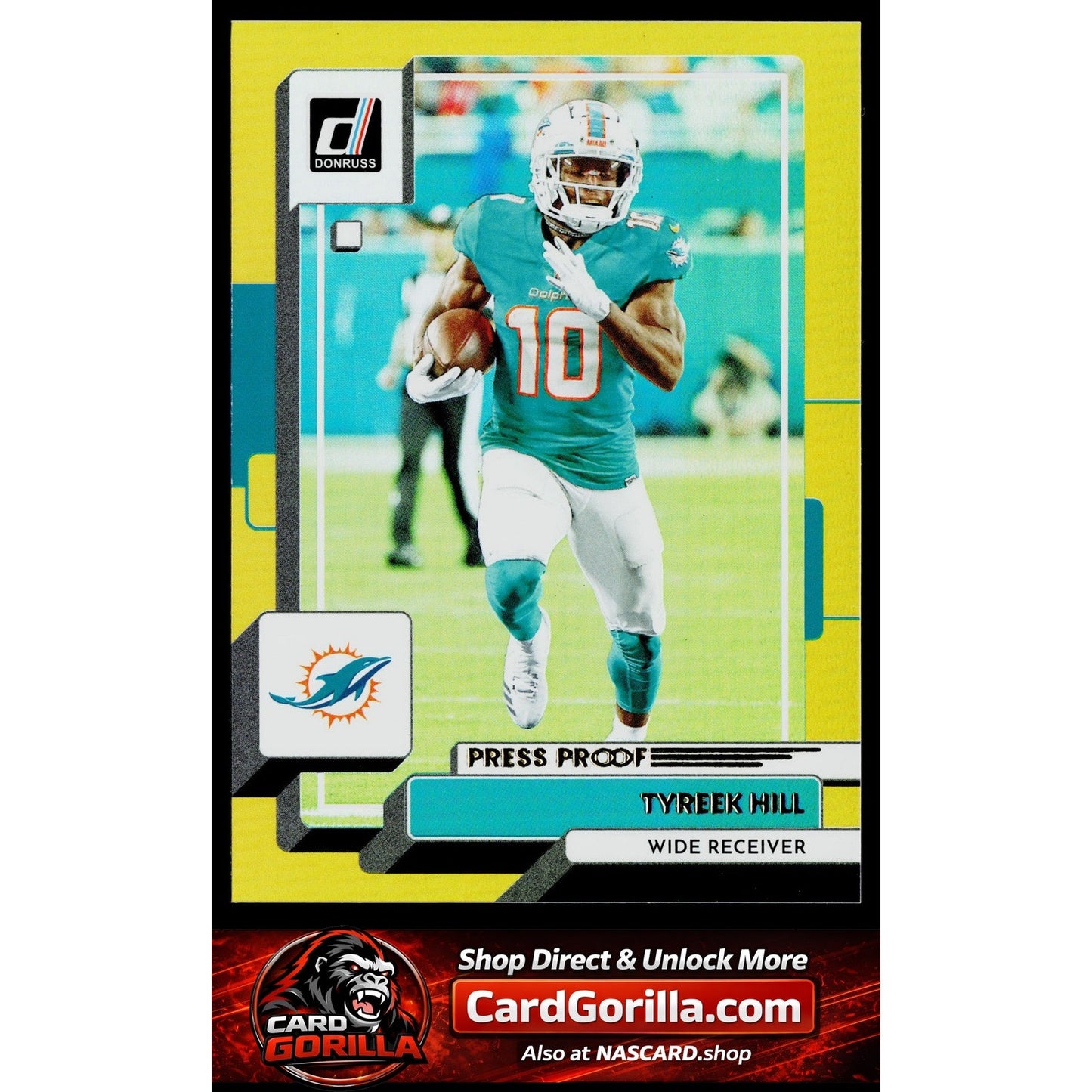 2022 Donruss #271 Tyreek Hill Premium Press Proof