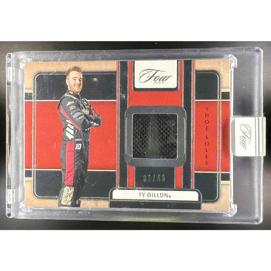 2025 Panini Turn Four NASCAR Ty Dillon #SS-TYD Shoe Soles 32/49
