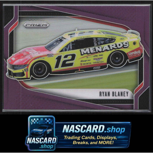 2025 Panini Prizm Rides #125 Ryan Blaney Purple #/99