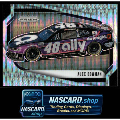 2025 Panini Prizm #137 Alex Bowman Pulsar #/299