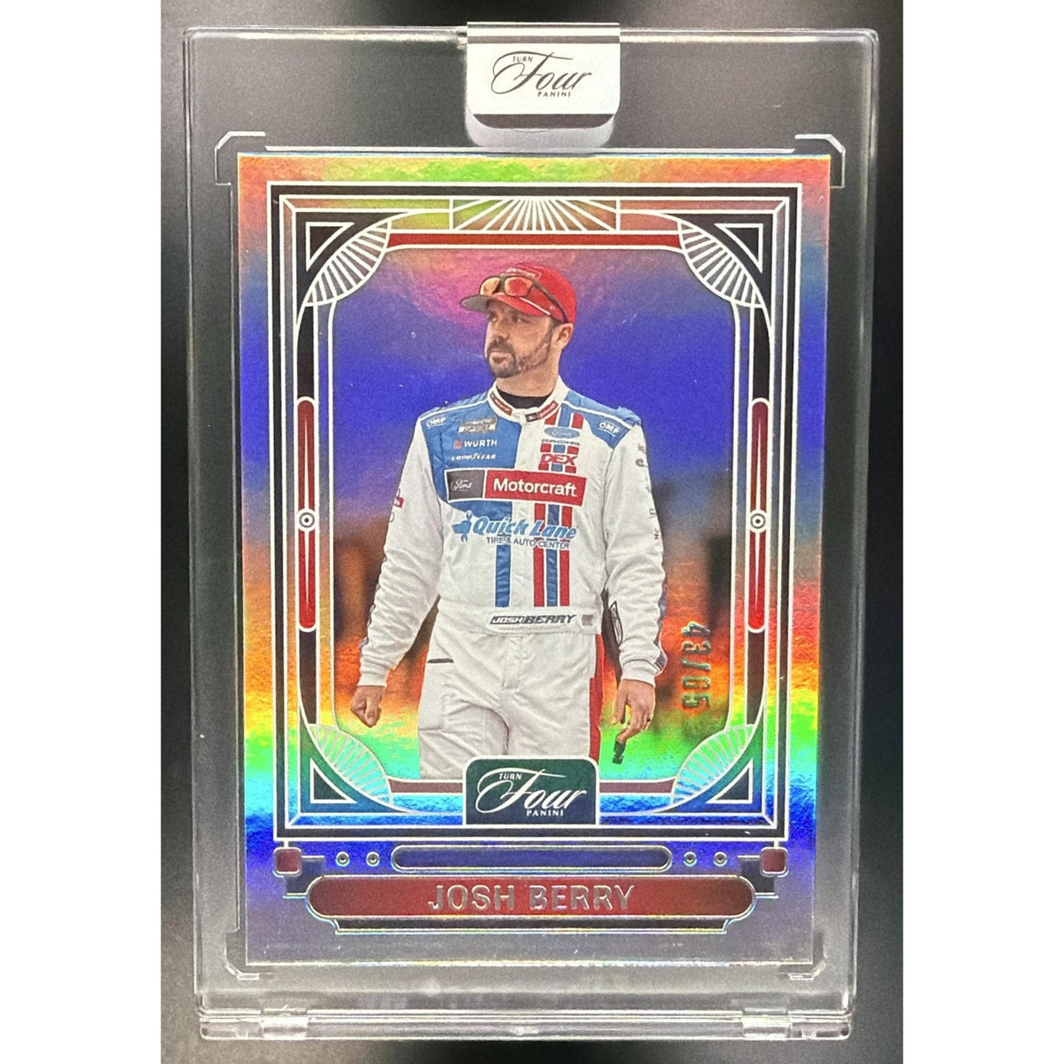 2026 Panini Turn Four Racing Josh Berry #33/65