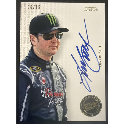 2013 Press Pass Signings Kurt Busch 06/15