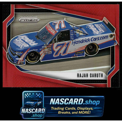 2025 Panini Prizm #123 Rajah Caruth Red #/249