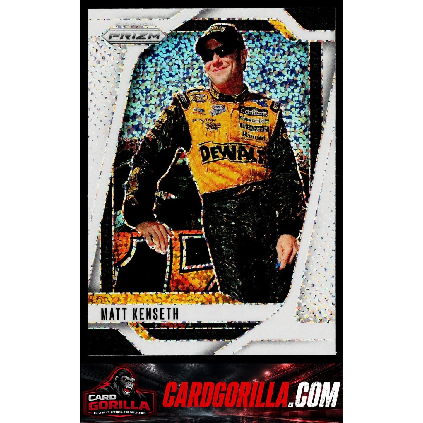2025 Panini Prizm #38 Matt Kenseth White Sparkle