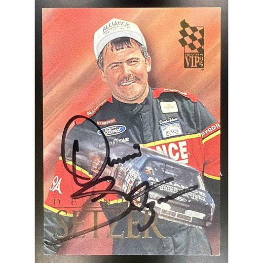 1995 Press Pass VIP Dennis Setzer #44 Auto