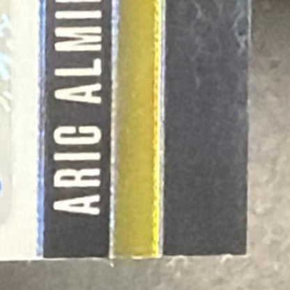 2025 Panini Prizm Racing Scripts Gold Aric Almirola 04/10