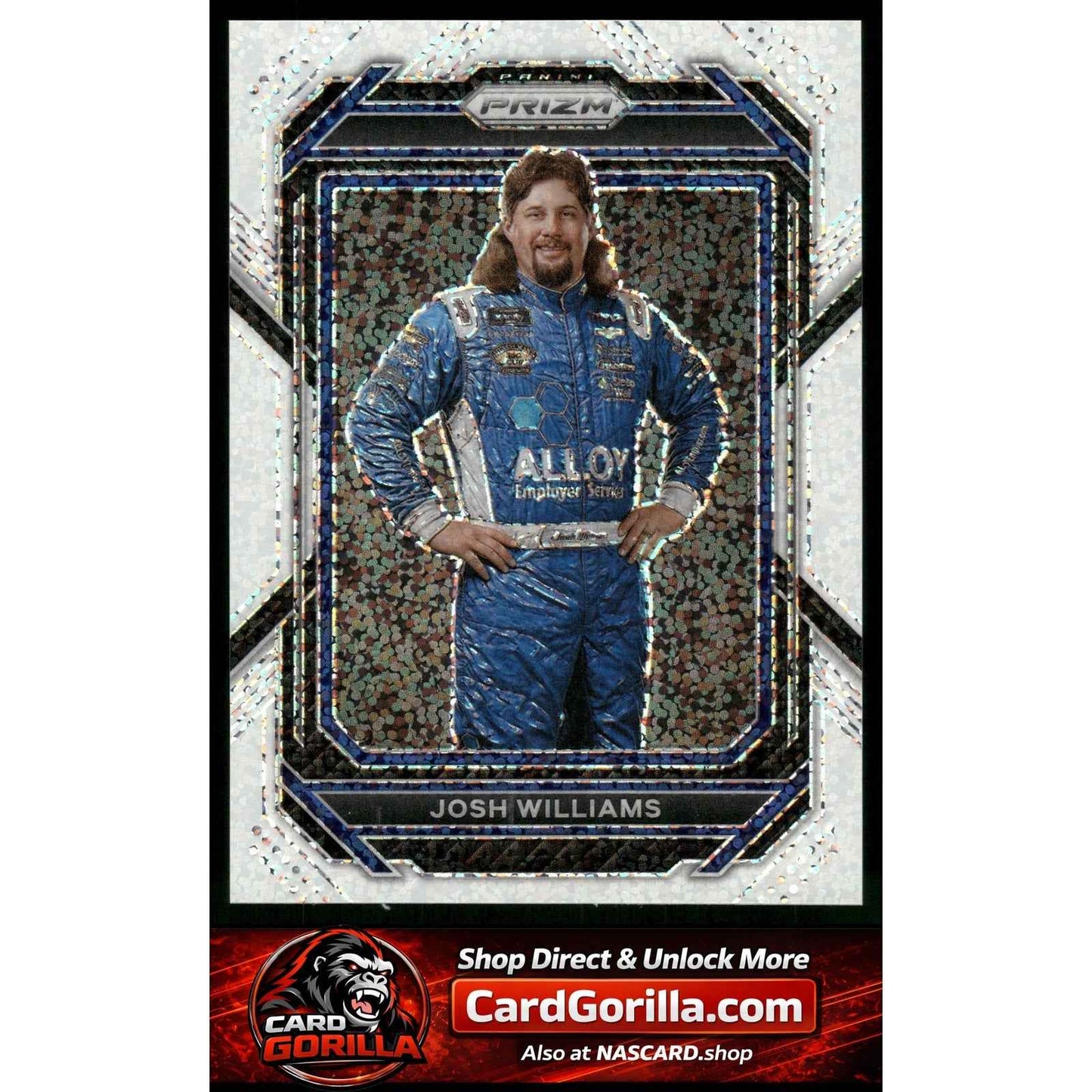 2023 Panini Prizm #7 Josh Williams White Sparkle Prizm