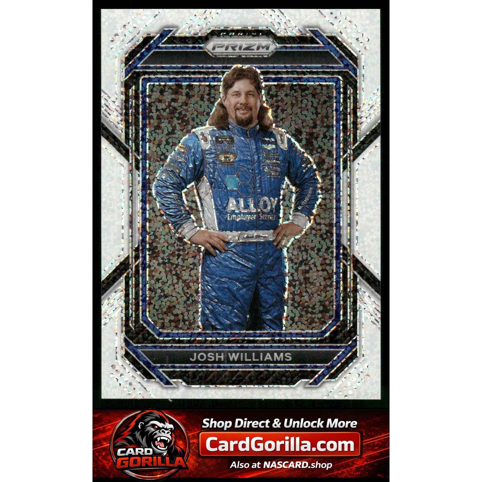 2023 Panini Prizm #7 Josh Williams White Sparkle Prizm