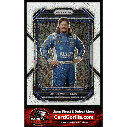 2023 Panini Prizm #7 Josh Williams White Sparkle Prizm