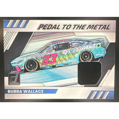 2026 Panini Donruss NASCAR Racing Bubba Wallace #26 Pedal to the Metal Materials