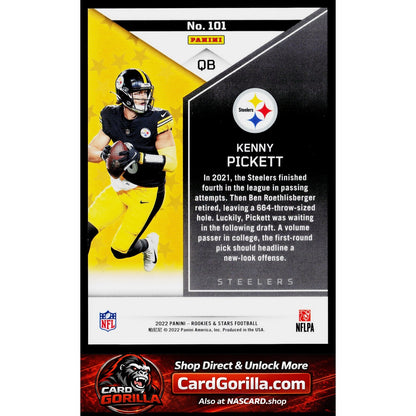 2022 Panini Rookies & Stars #101 Kenny Pickett Orange #/175