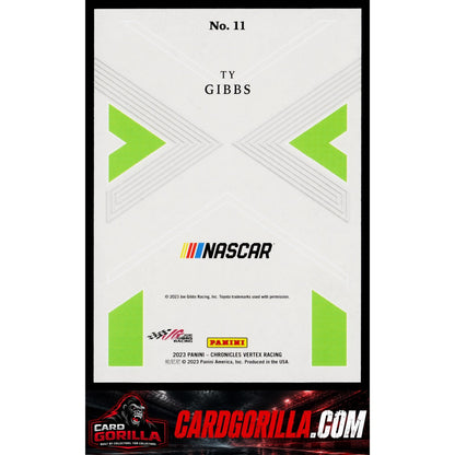 2023 Panini Chronicles #11 Ty Gibbs Vertex Red #/99