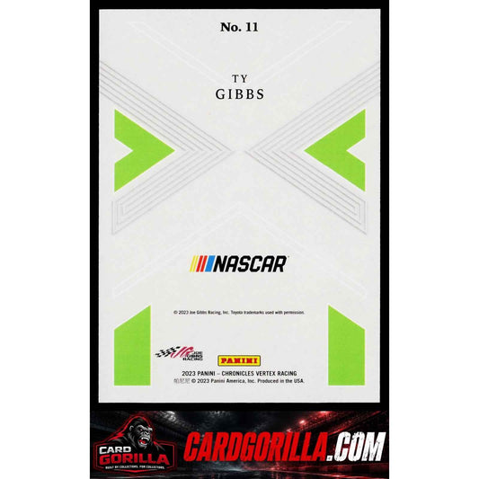 2023 Panini Chronicles #11 Ty Gibbs Vertex Red #/99