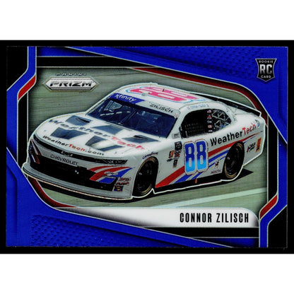 2025 Panini Prizm #107 Connor Zilisch Blue #/199 RC