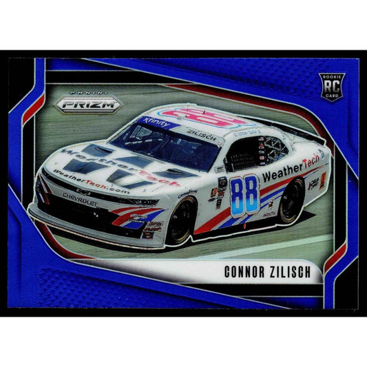 2025 Panini Prizm #107 Connor Zilisch Blue #/199 RC